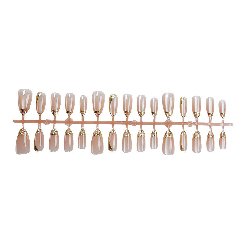 Stylisches Dekoratives Press-On Nagelset Brehn