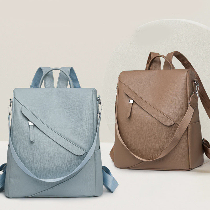 Eleganter Leder Laptop-Rucksack Brehn