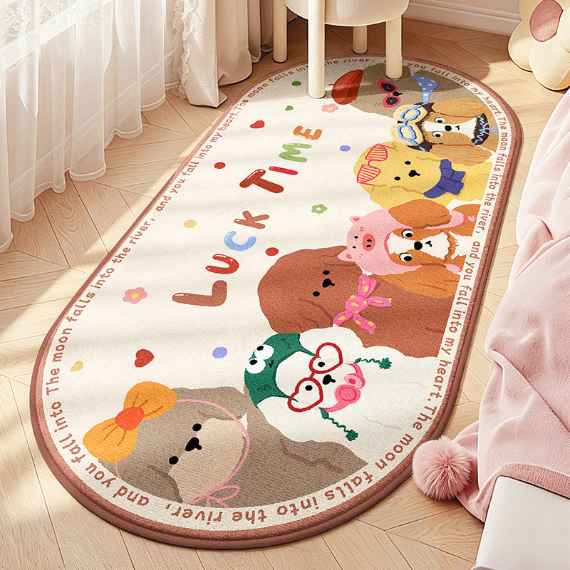 Kinderfreundlicher Spieltier-Design-Teppich Brehn