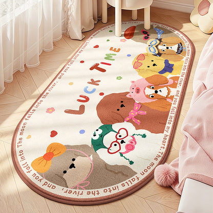Kinderfreundlicher Spieltier-Design-Teppich Brehn