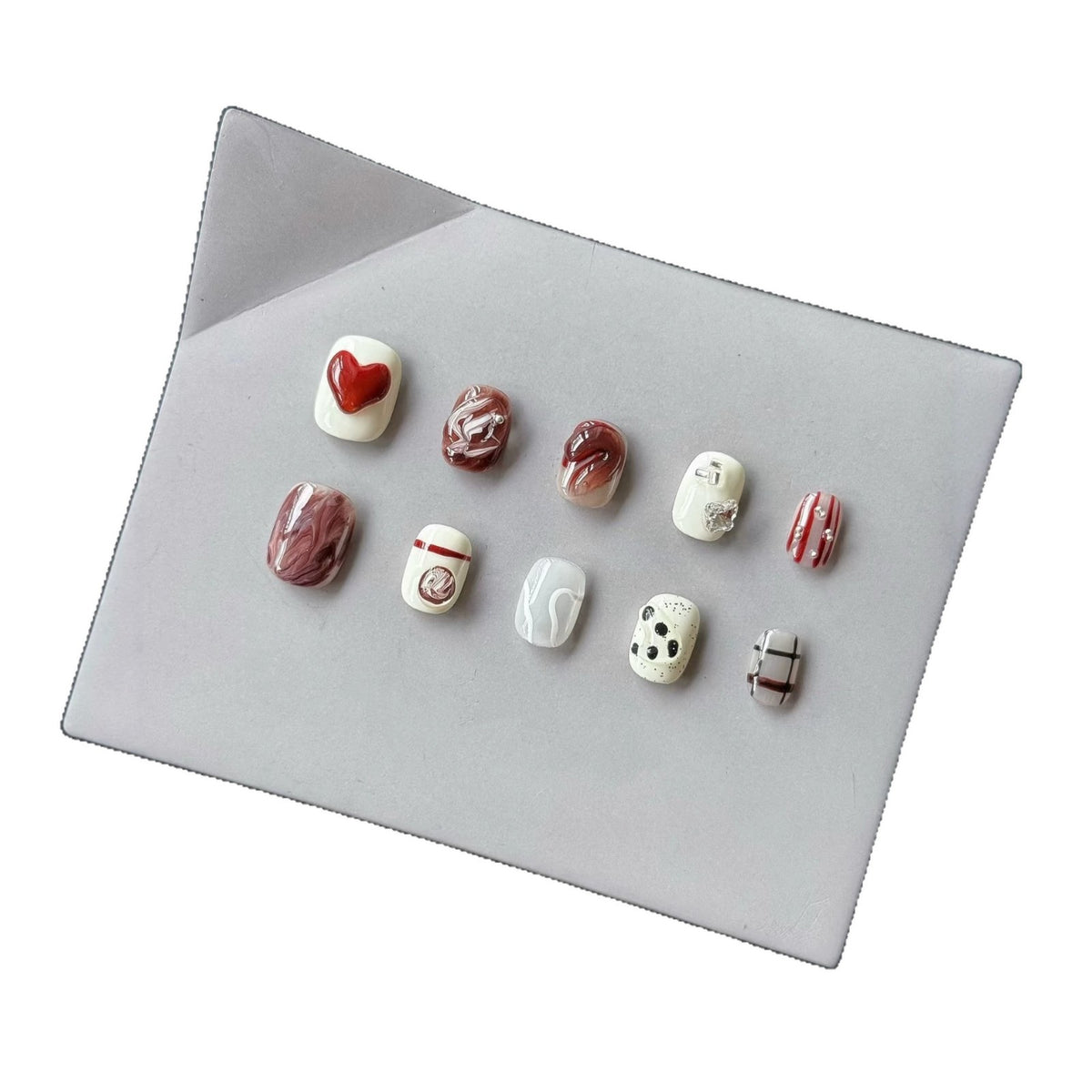 Kreatives Press-On Nagelkunst Set