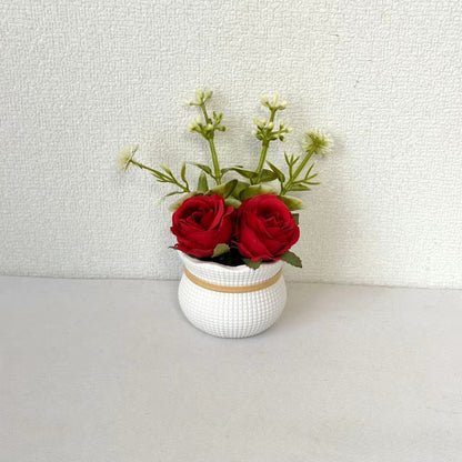 Faux Floral Tischmittelstück