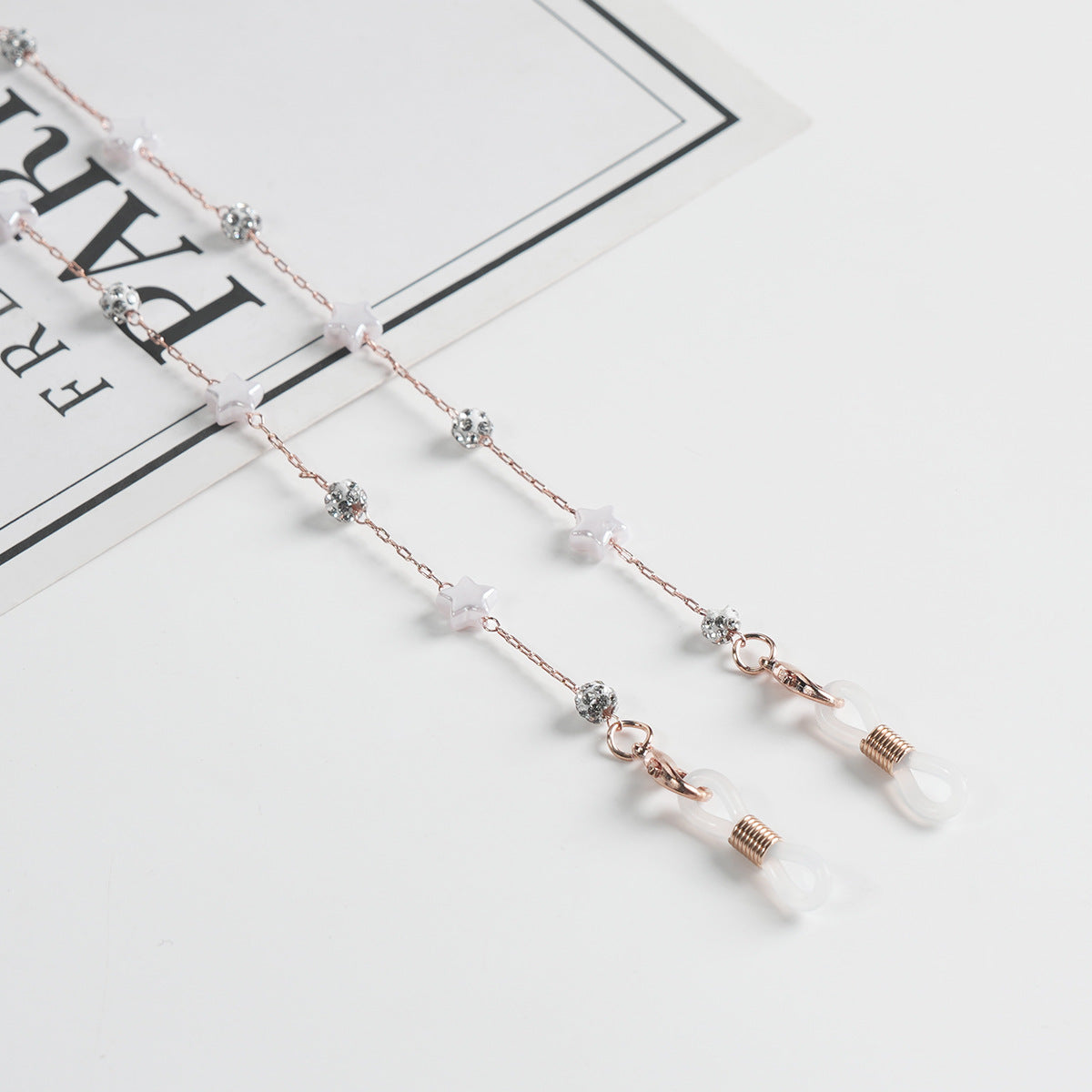 Elegante Perlenbrille Kette Brehn