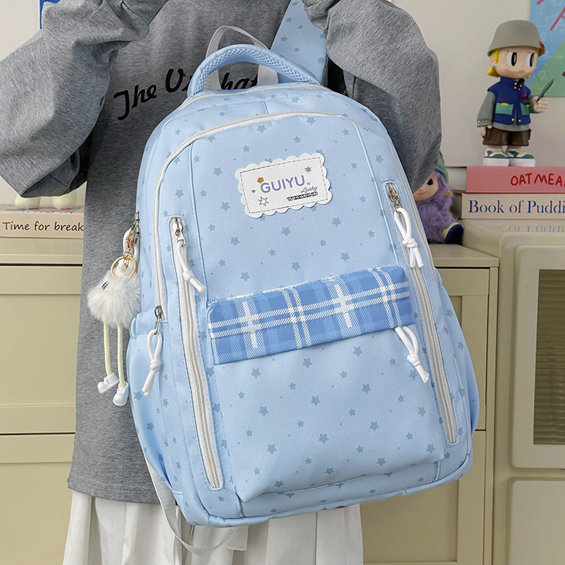 Stylische Stern-Druck Rucksack Brehn 1791205961