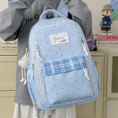 Stylische Stern-Druck Rucksack Brehn 1791205961