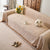 Gemütliche Herzmuster Sofa-Wurfdecke
