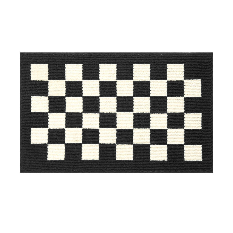 Geometrisch gemusterte Eingangsmatte