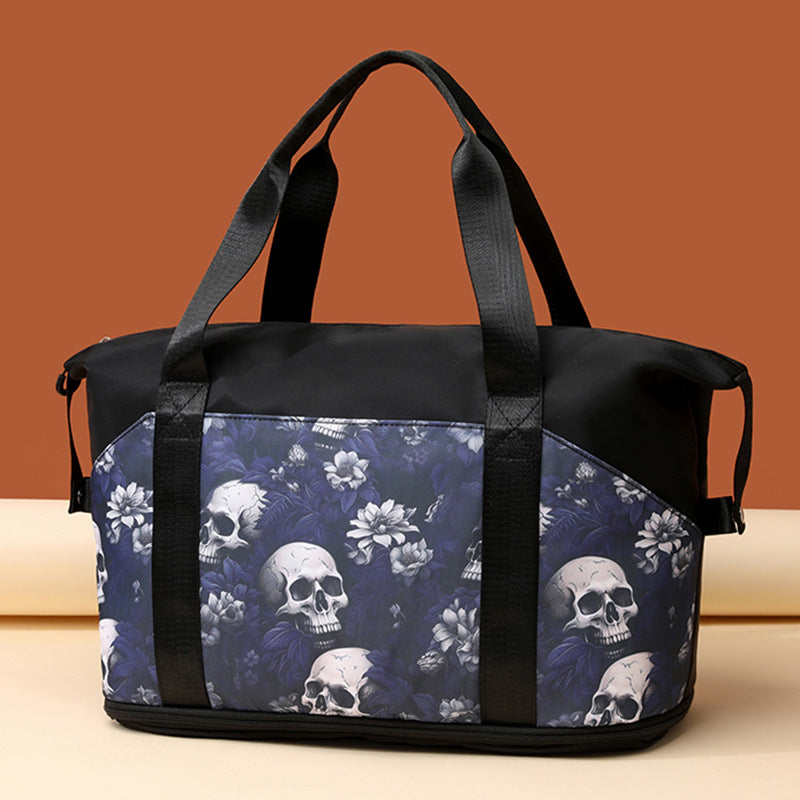 Künstlerisches Schädel-Druck Sport Duffel Tasche Brehn