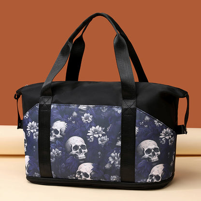 Künstlerisches Schädel-Druck Sport Duffel Tasche Brehn