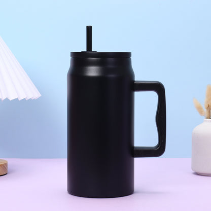 Damen stylischer Isolierbecher mit herausnehmbaren Strohhalm Brehn