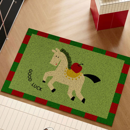 Dekorative Pony-Themen Eingangsmatte