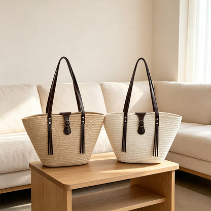 Stylische Gewebte Strandtasche Brehn