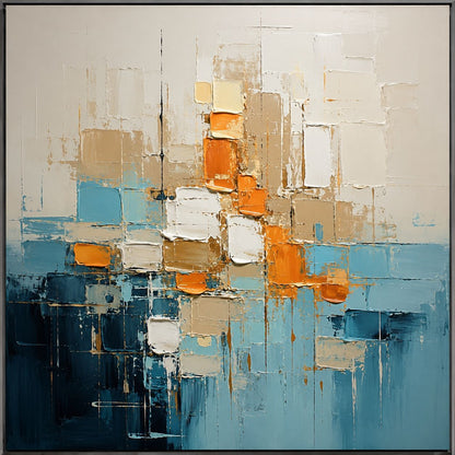 Abstrakte Geometrische Leinwandkunst