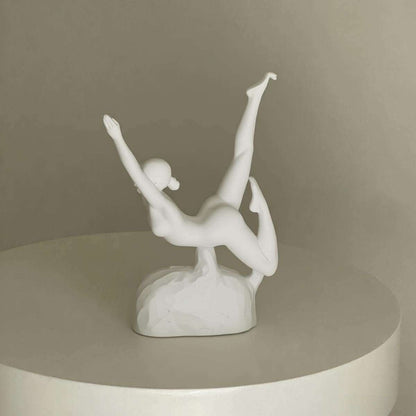 Künstlerische Tanzfigur Skulptur