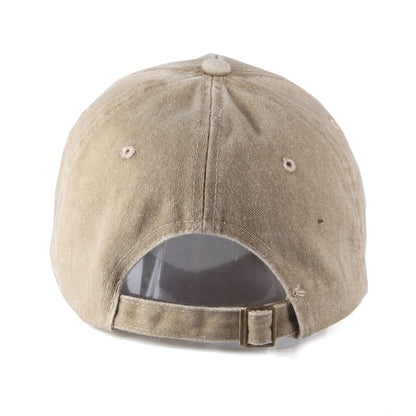 Herren Distressed Graphic Verstellbare Baseballkappe Brehn