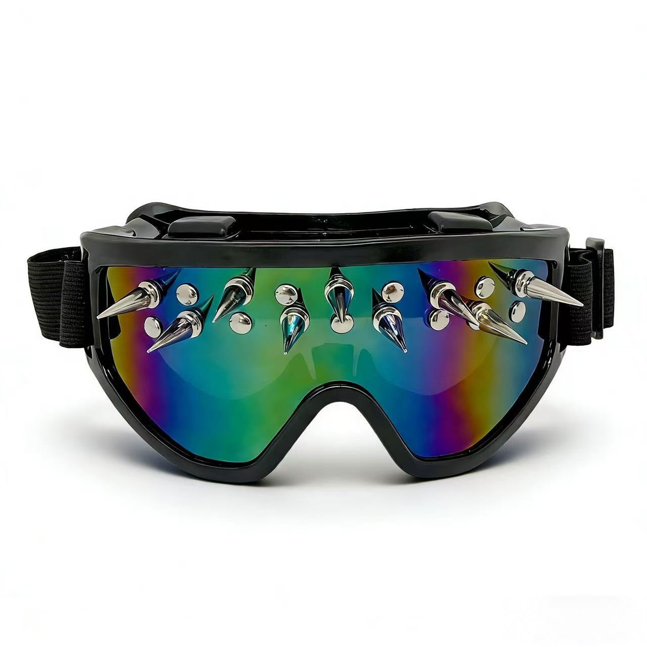 Damen Sportliche Schutzbrille mit Punk-inspiriertem Design Brehn