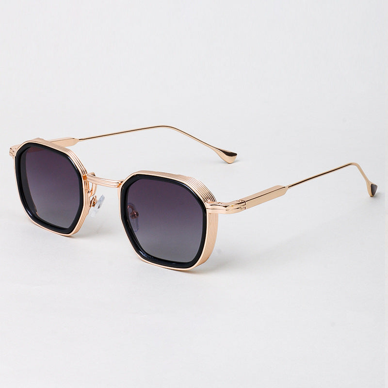 Damen stylische Sonnenbrille im modernen achteckigen Design mit hochwertigen polarisierten Gläsern Brehn