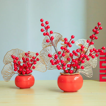 Heimdekorative Blumenarrangement
