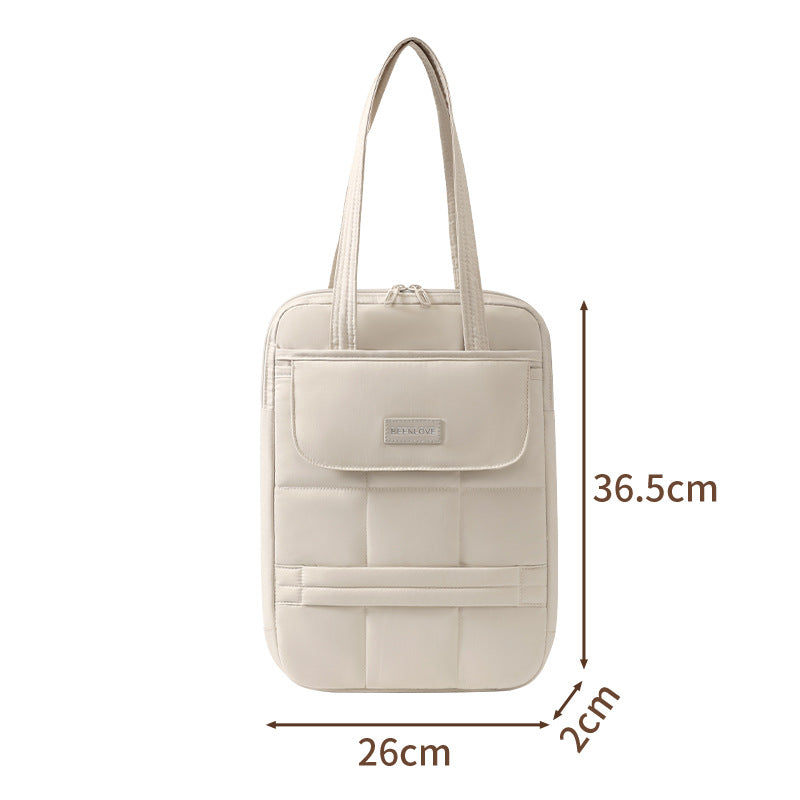 Isolierte Multi-Funktions-Laptop-Tote-Tasche Brehn