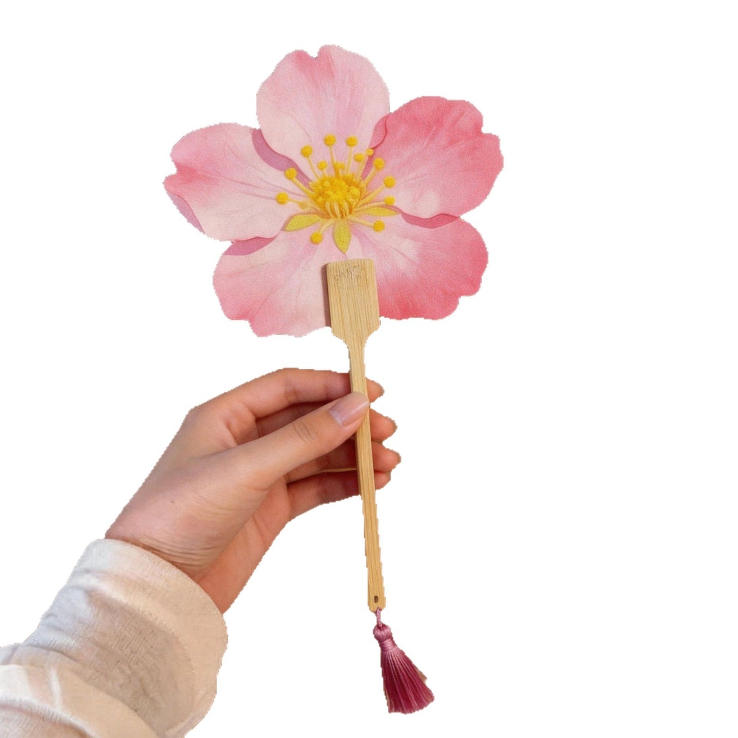 Handgefächer mit Floralen Motiven Brehn