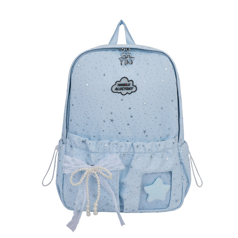 Verspielt Stern-Themen Rucksack