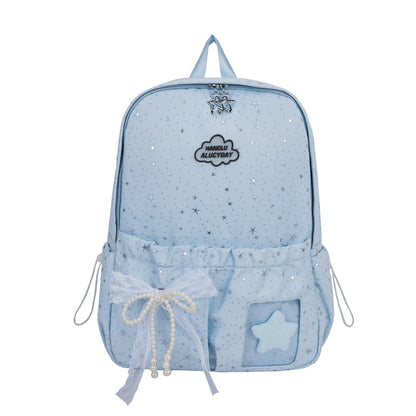 Verspielt Stern-Themen Rucksack