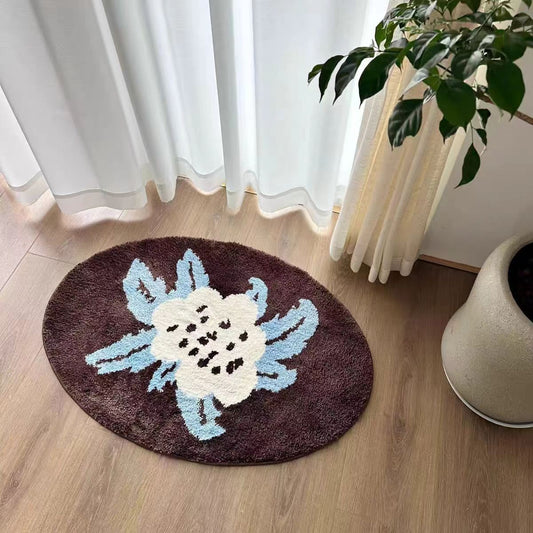 Florale dekorative Teppich Brehn