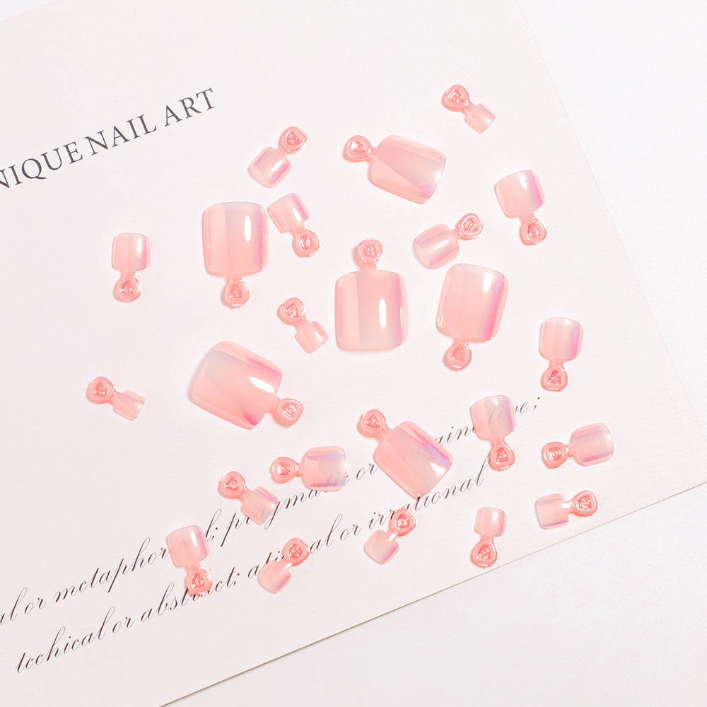 Premium Glänzendes Nagelkunst Pediküre Set Brehn