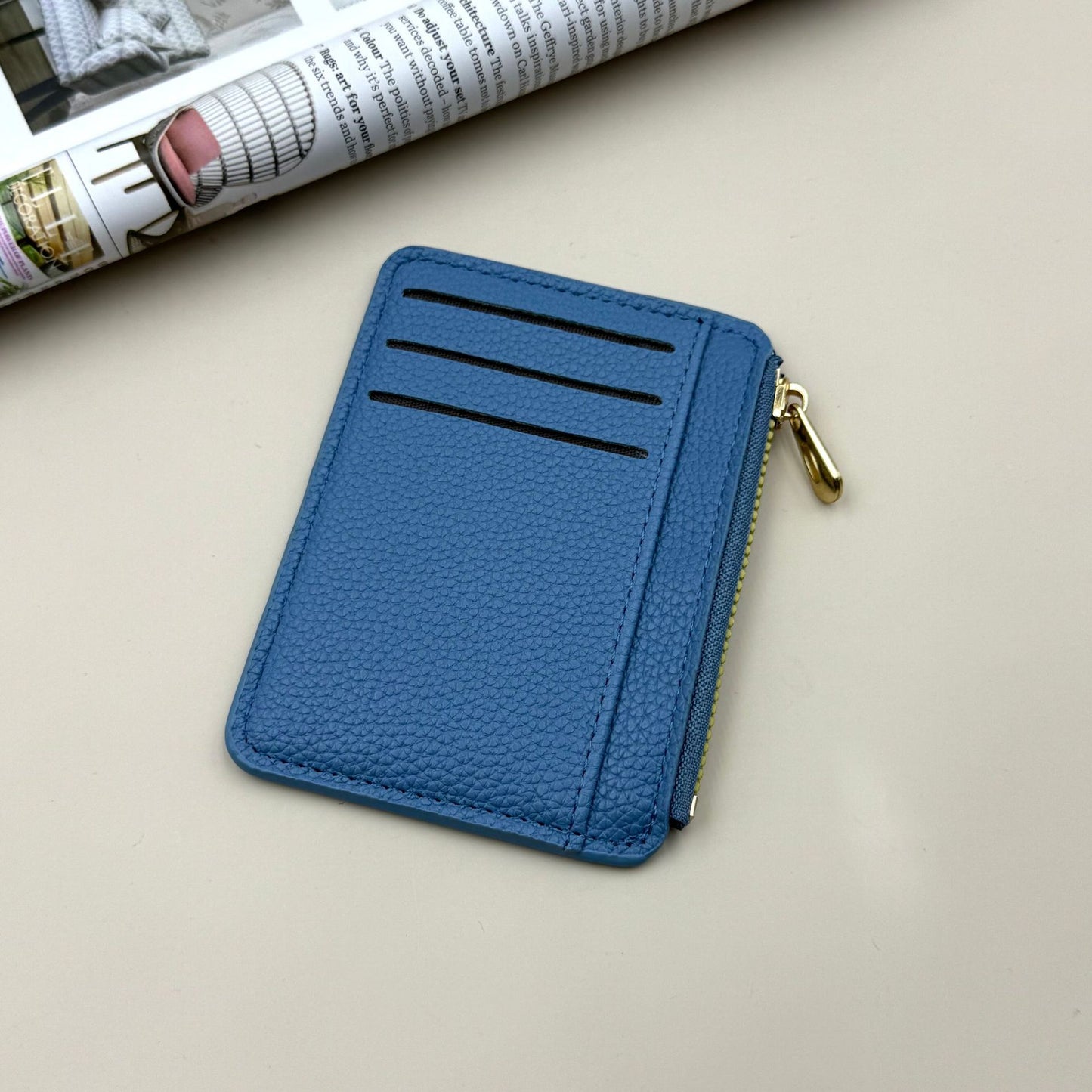 RFID-blockierende Leder-Kartenhalter