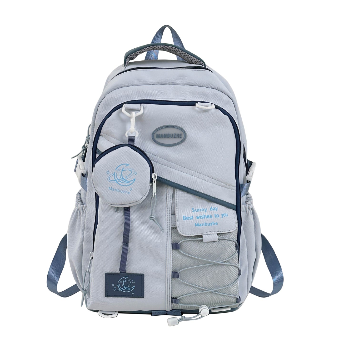 Vielseitiger Multi-Taschen Schulrucksack