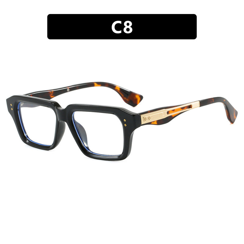 Damen stilvolle quadratische Sonnenbrille mit luxuriösem Schildkrötenmuster und strapazierfähigem Rahmen Brehn