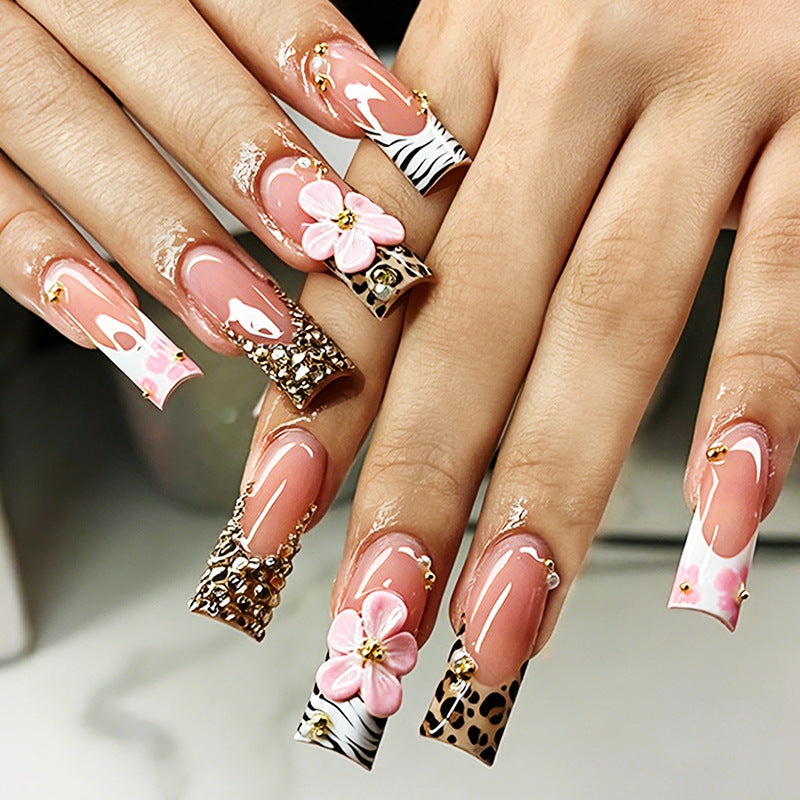 Elegantes dekoratives Press-On-Nagelset Brehn 1788495542