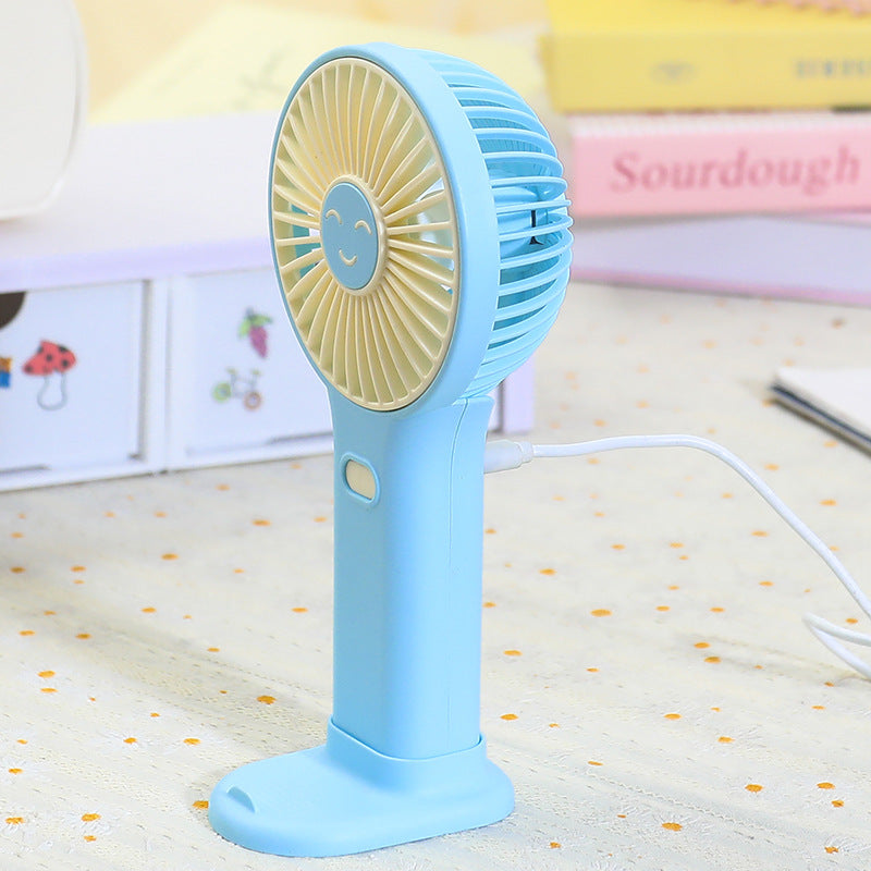 Damen Tragbarer Handventilator mit ergonomischer Form und USB-Ladefunktion Brehn