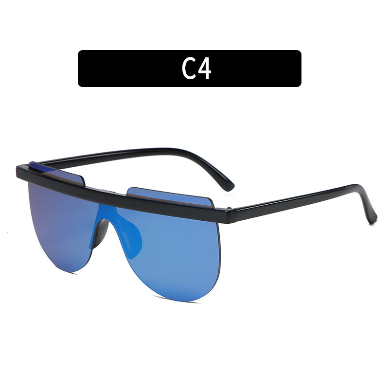 Futuristische Flattop-Sonnenbrille