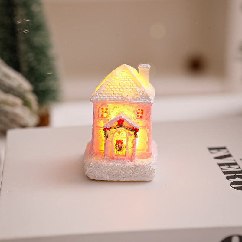 Beleuchtetes Weihnachtsdorf Haus Deko Brehn
