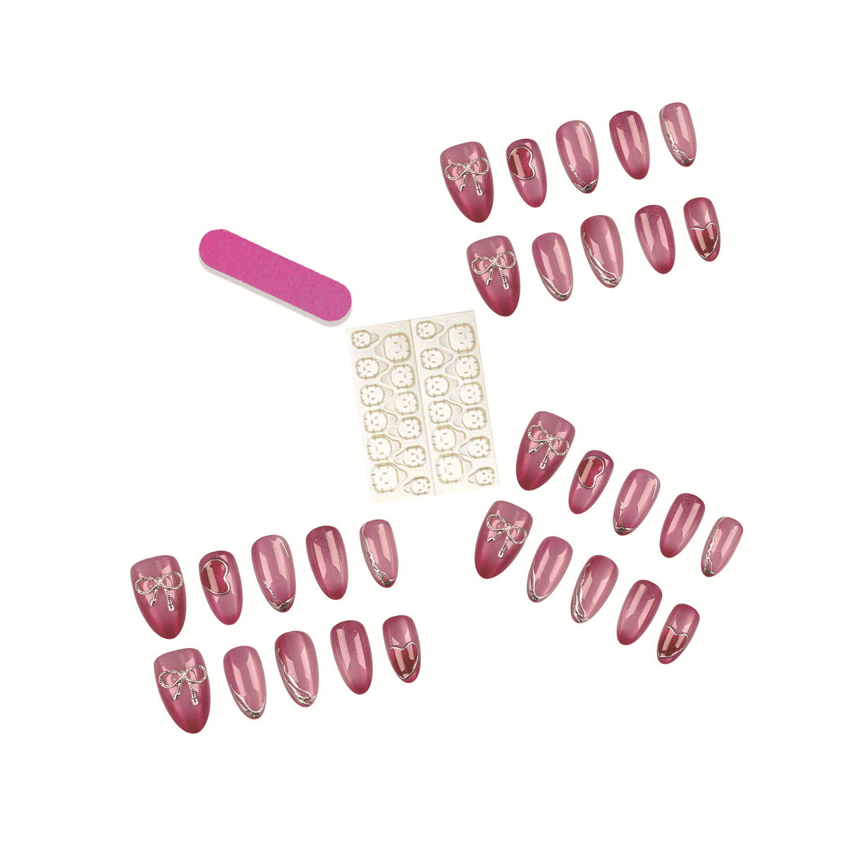 Dekoratives Nagelkunstset
