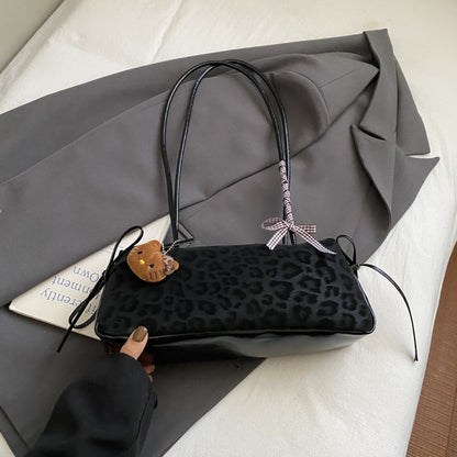 Leopardprint-Handtasche