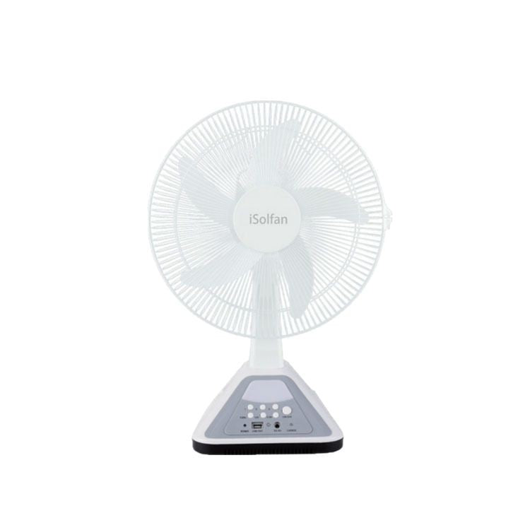 Damen Solarbetriebener Hochleistungsventilator mit Fernbedienung und intelligentem Steuerungssystem Brehn
