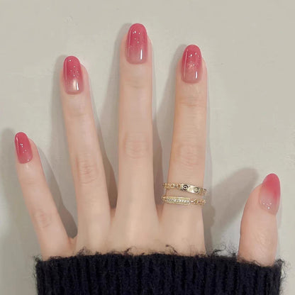Glänzendes Ombre Press-On Nagelset Brehn 1787395356
