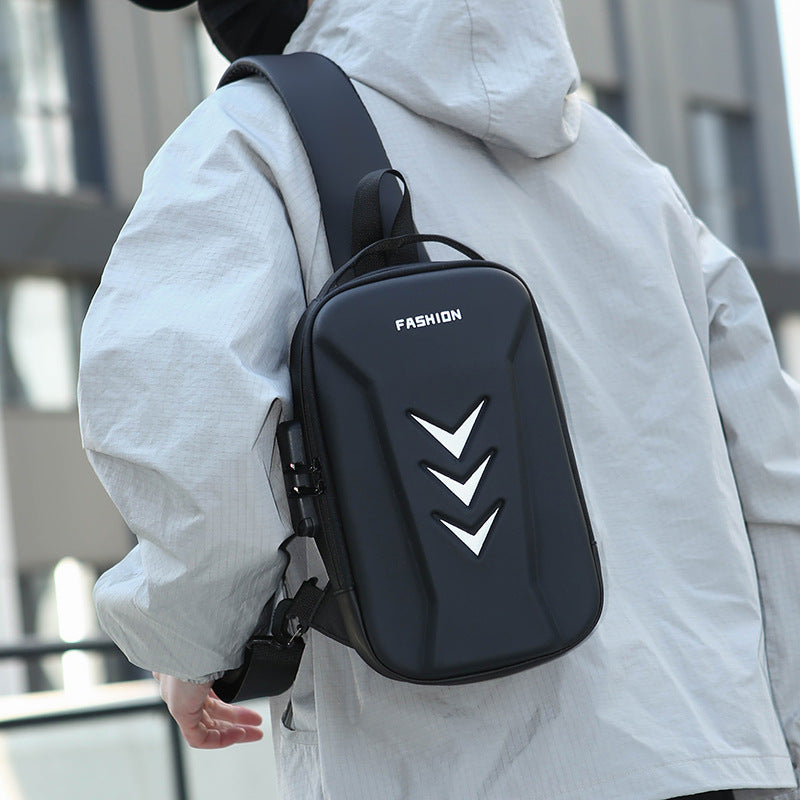 Stilvolle ergonomische Slingbag Brehn