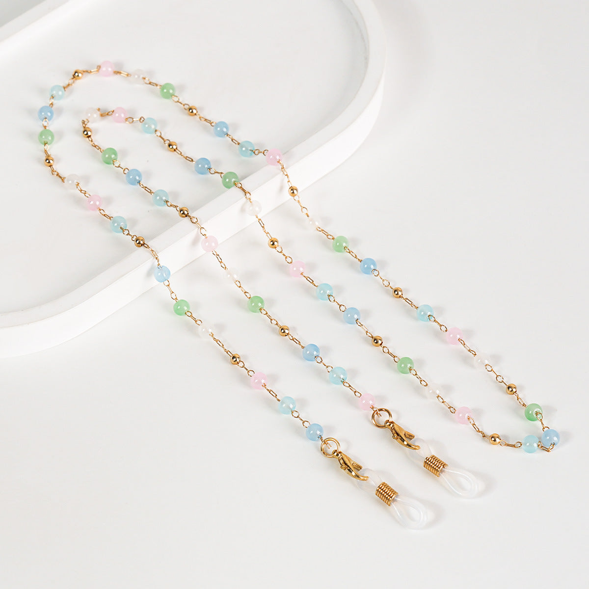 Beaded Eyewear Retainer Chain Brehn