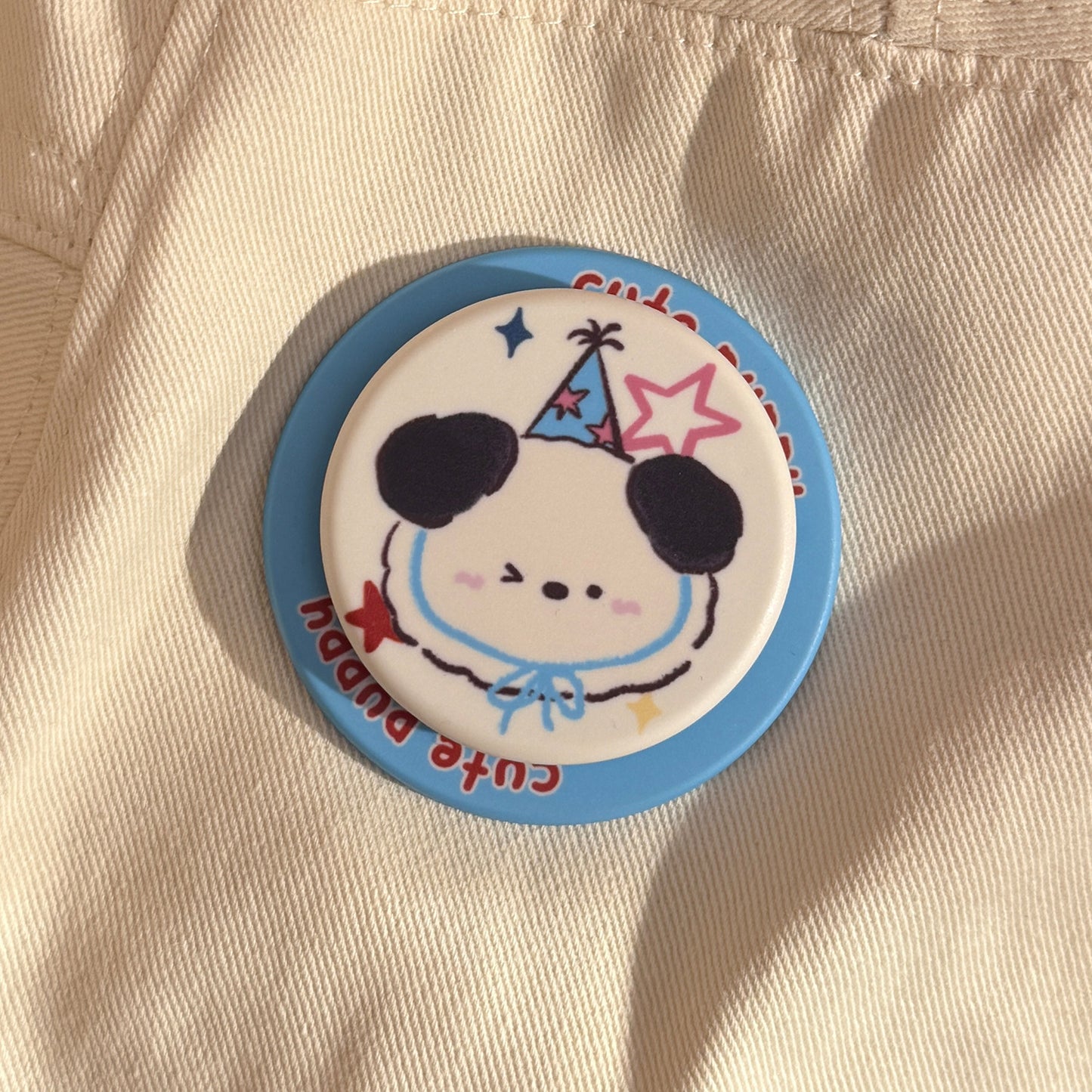 Lustiger Smartphone Fingerhalter im niedlichen Pandadesign Brehn
