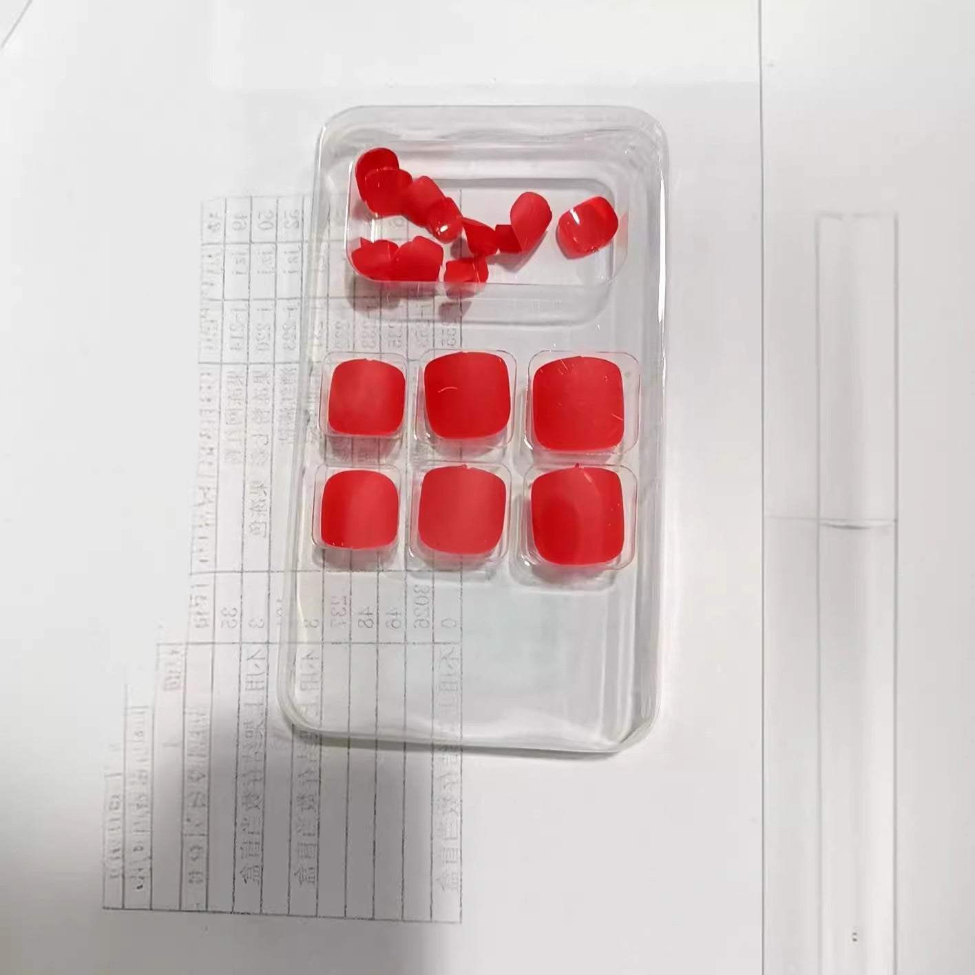 Premium Square Press-On Nail Tips Brehn