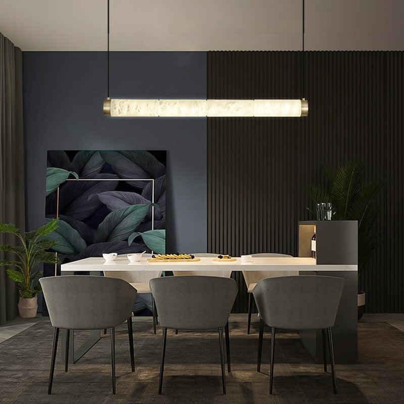 Moderne lineare Pendelleuchte
