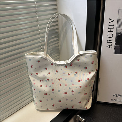 Blumenmuster Einkaufs-Totetasche Brehn