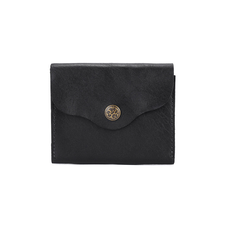 Vintage-inspiriertes Leder-Kartenetui