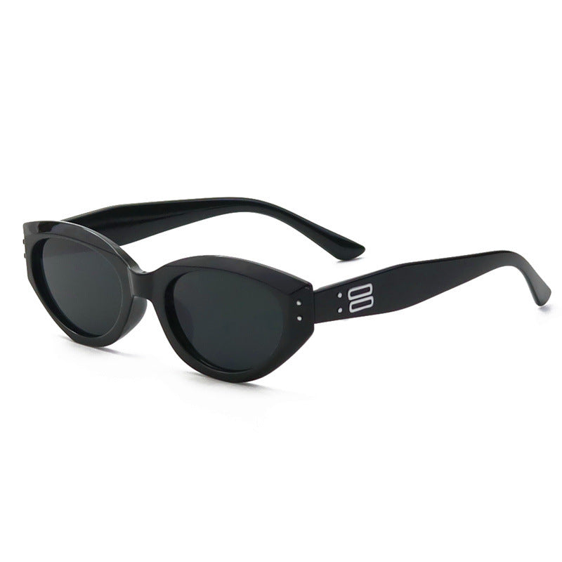 Vintage-inspirierte Katzenaugen-Sonnenbrille Brehn