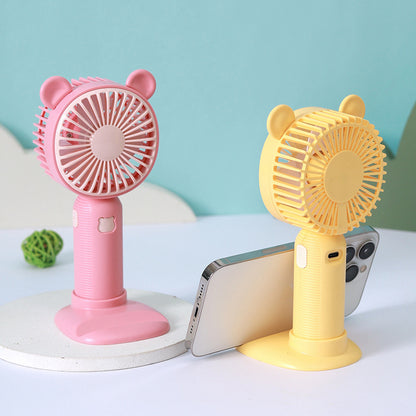 Unisex Tragbarer Tischventilator im niedlichen Bären-Design Brehn