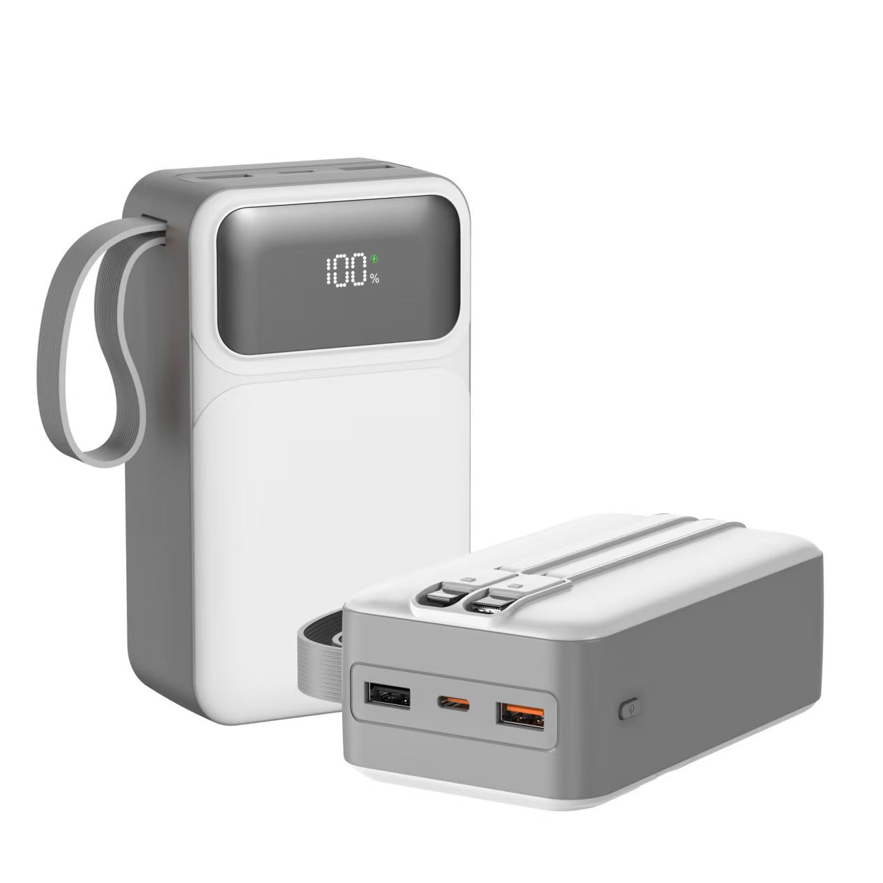 Powerbank mit Intelligenter Schnellladefunktion und Digitaler Anzeige Brehn
