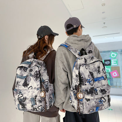 Stylischer Grafik-Rucksack Brehn